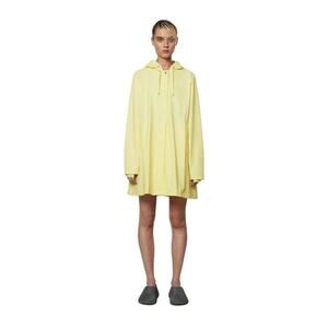 NWT Rains Women’s A-line W Jacket in Straw Yellow Raincoat, Size Medium